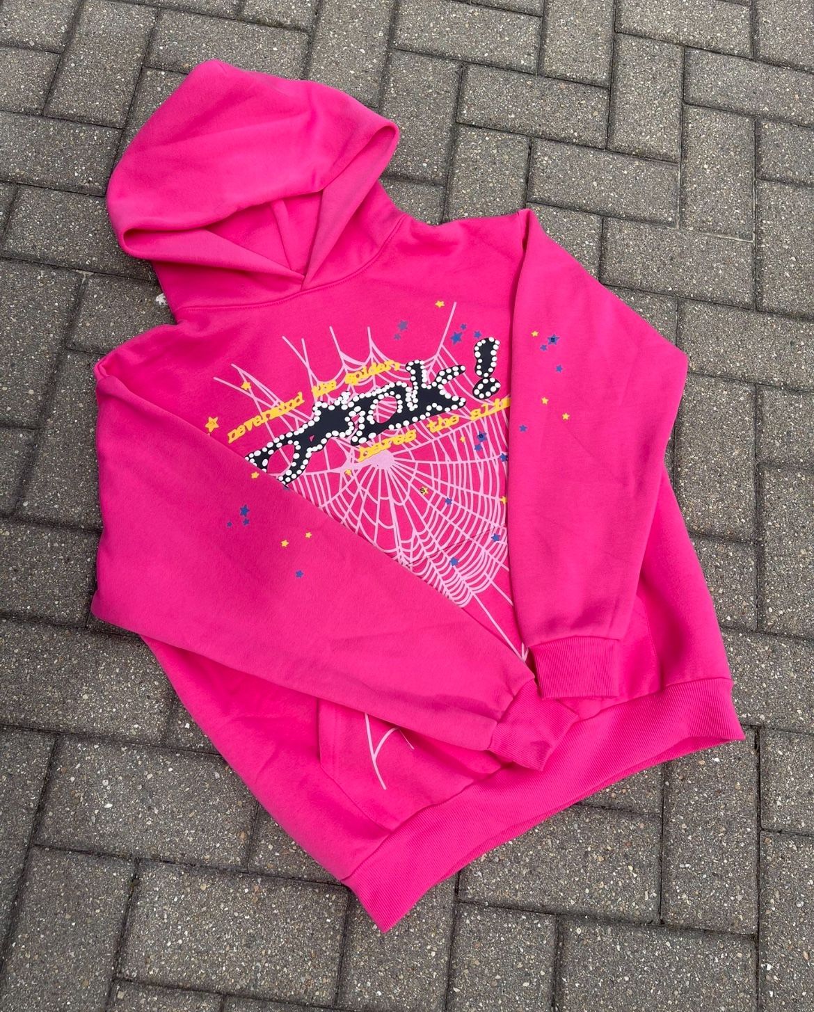 Pink Spider Hoodie