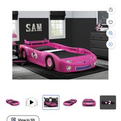 Disney Minnie Mouse Car Twin Bed by Delta Children