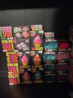 Nee Doh Squish Toy Bundle Lot