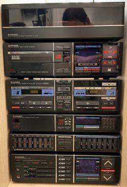 Whole musical stack Pioneer X-700