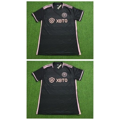 ( LOT of 2  ) Inter Miami Soccer Jersey. LARGE