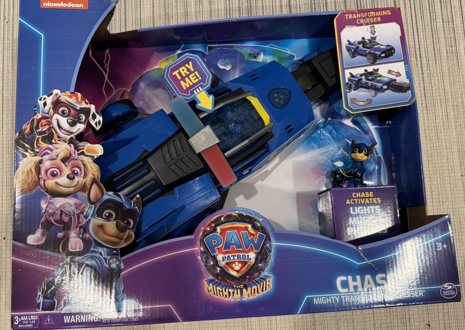 Chase Mighty Transforming Cruiser