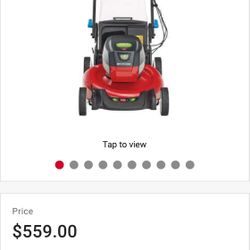 Toro 60V Battery Self-Propelled Lawn Mower (Battery & Charger )