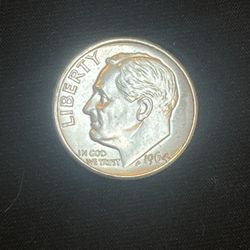 Uncirculated 1964 Dime D Mint Mark