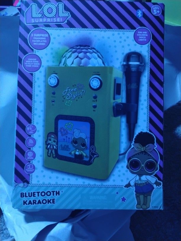LOL suprise Bluetooth karaoke