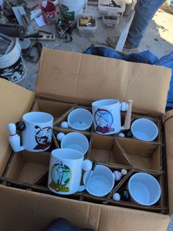 Box of 8 All Star Mugs