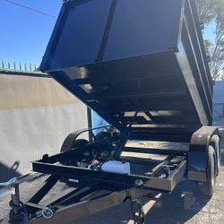 8x10x4 Dump Trailer