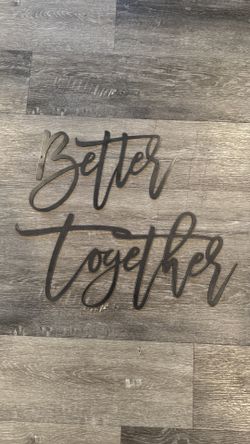 Decorative Metal Sign