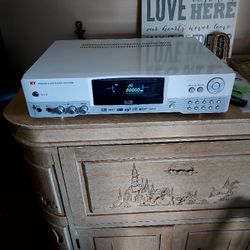 Karaoke machine.