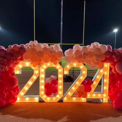 4ft Light Up Marquee Letters