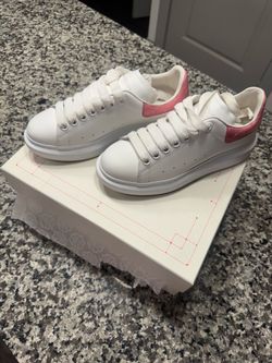Alexander McQueen Sneakers White Pink