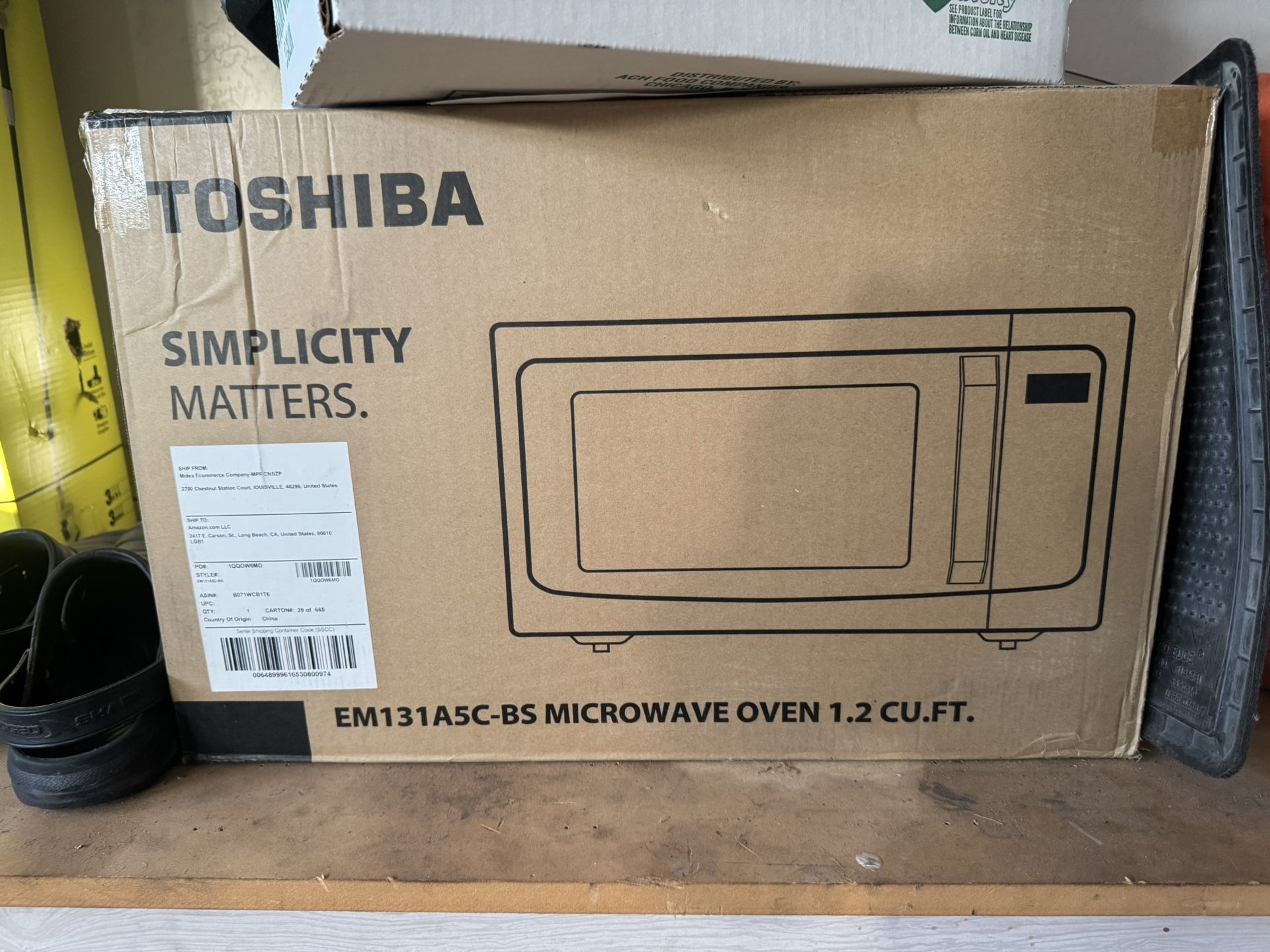 Toshiba Microwave Oven