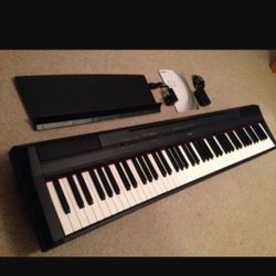 Yamaha P-115 88-Key Weighted Action Digital Piano with GHS Action