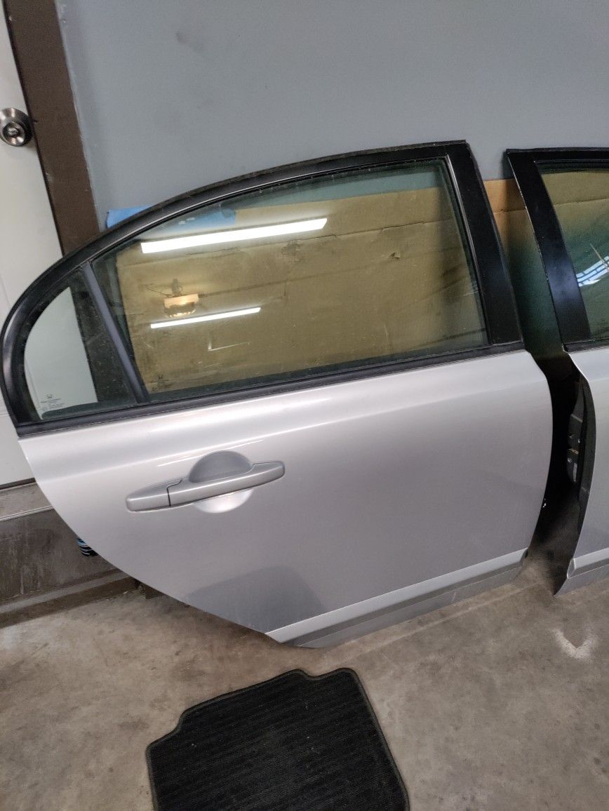 2011 Rear Door Honda Civic Silver