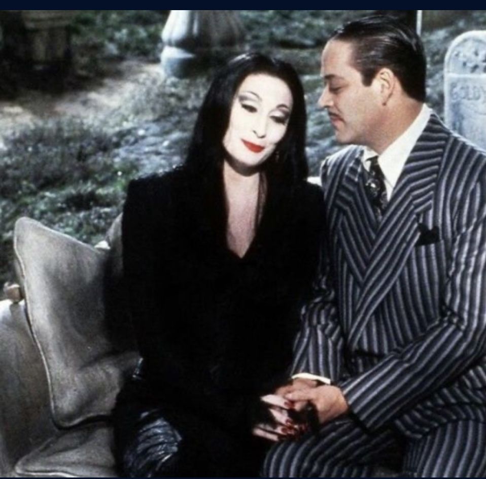 Halloween Morticia & Gomez Addams Costume
