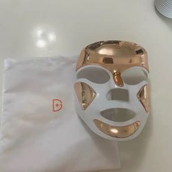 White And Gold Dr Gross LED Mask 