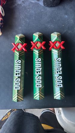 Dos Equis Beer Tap Handles – Set of 3