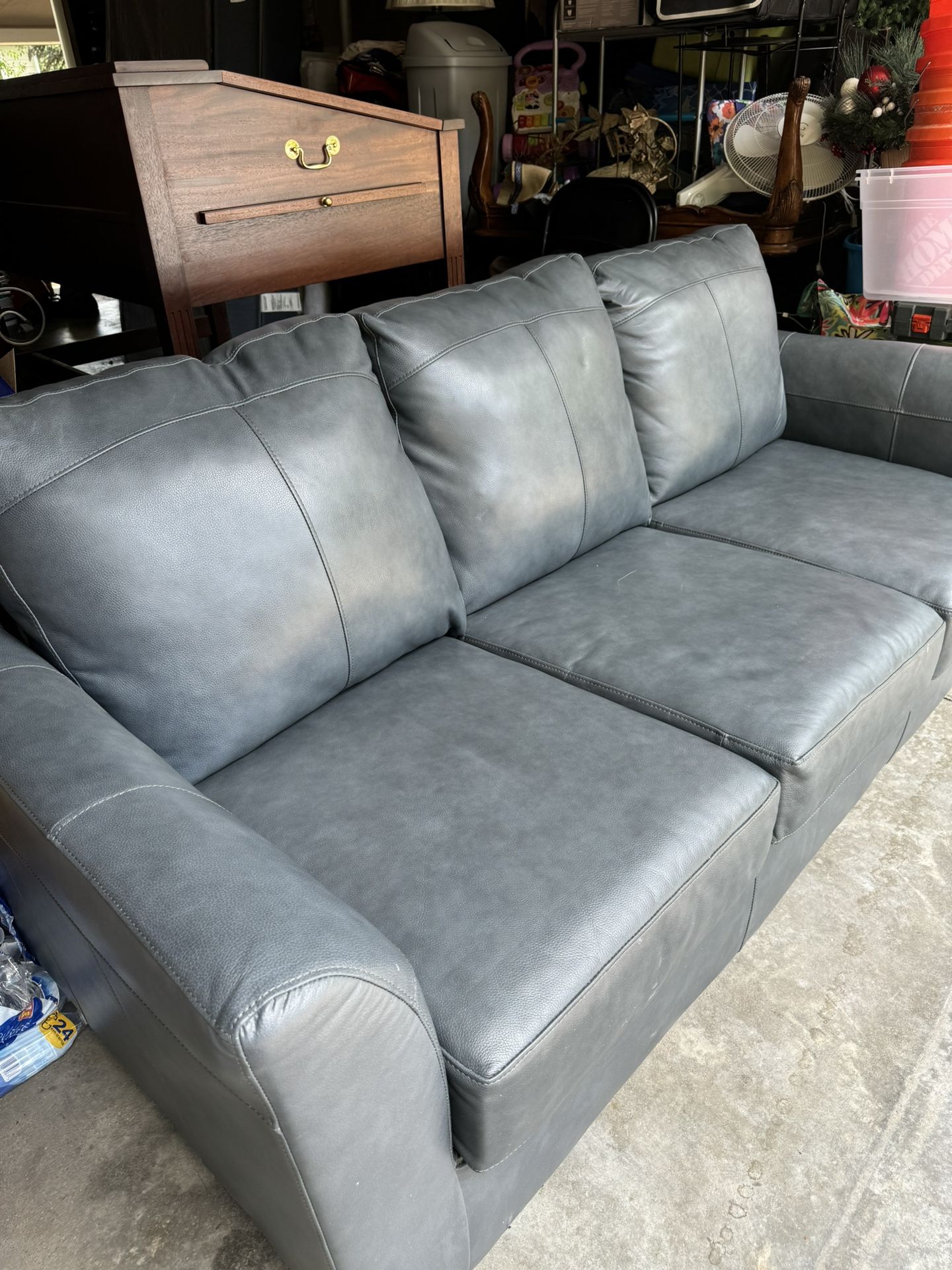 Leather Couch