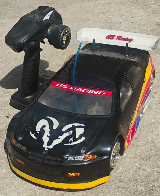 RC Radio Controlled Team Associated Nitro TC3 w/OS Max 12TR 65 MPH