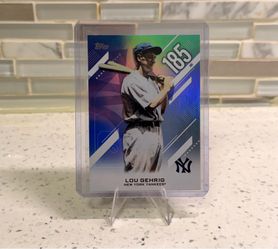 2026 Topps Series 2 Crooked Numbers - Lou Gehrig #CN-7 - NY Yankees - Ships Now