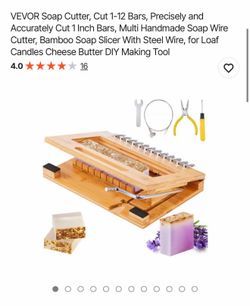Tools/soap, cutter,/bamboo soap, slicer/wire cutter