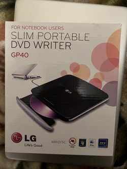 LG External Portable DVD Writer