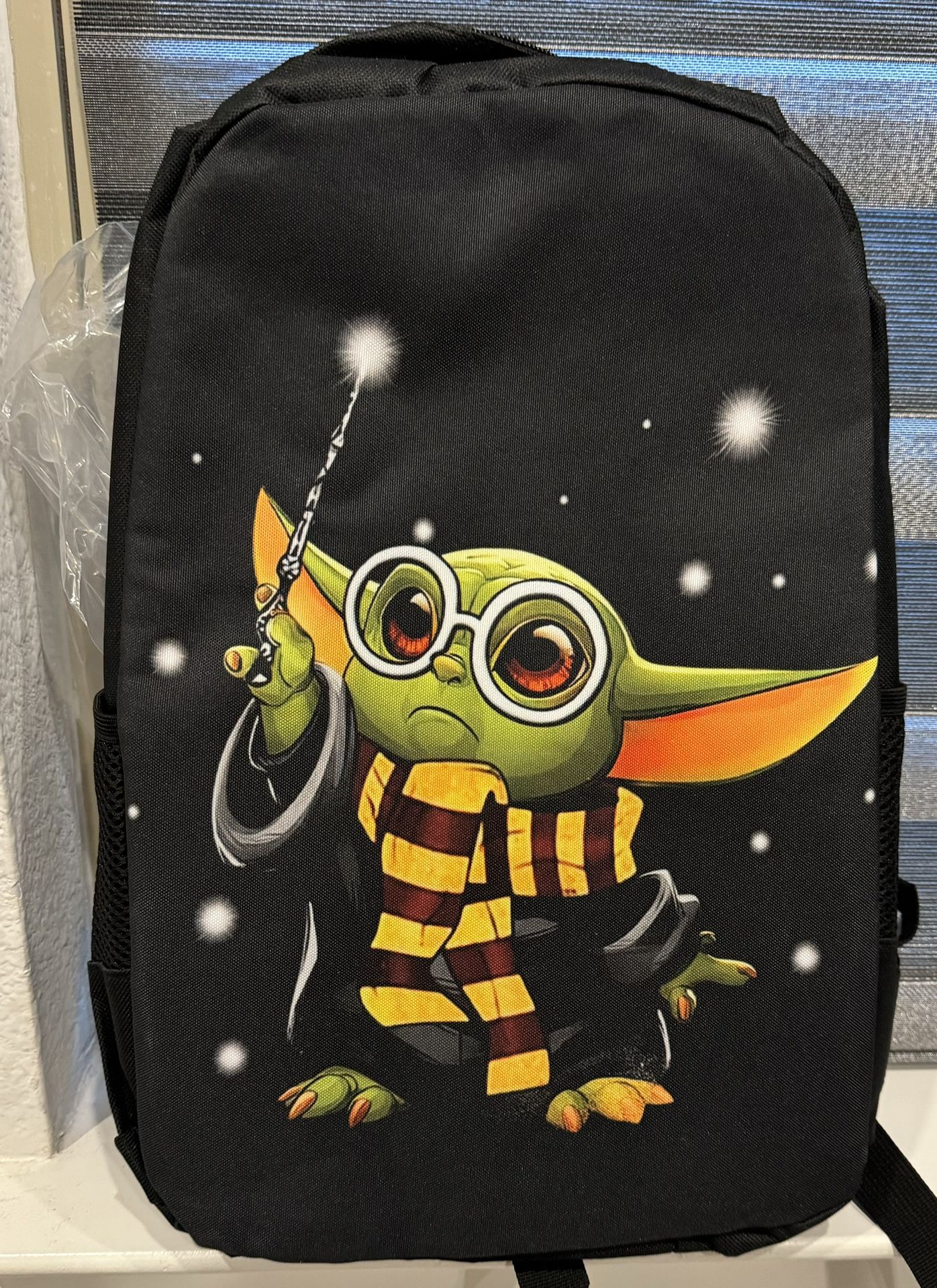 Baby Yoda/Harry Potter Backpack