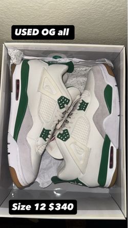 Jordan 4 sb pine green