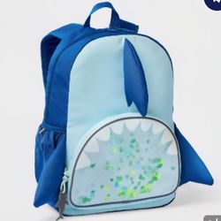 Youth Kids Backpack 17" NWT Sharks Cat&JackYouth Kids Backpack NWT Cat & Jack Shark Fin