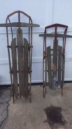 Vintage sleds