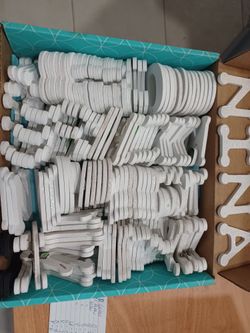 2" Wood Craft Letters