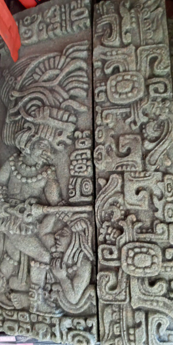 Vintage Stone Aztec High Reliefs