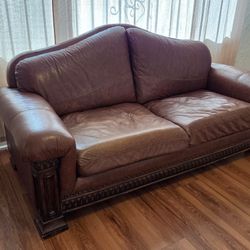 Leather Couch 