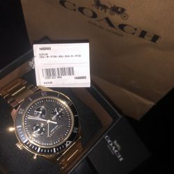 Gold Coach Watch