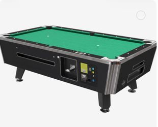 Valley ZD12X Pool Table with Bill Acceptor