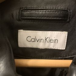 Calvin Klein Leather Jacket 