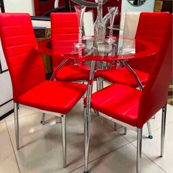New 5pc Dining Set In Box 📦 Finance Available No Credit Needed