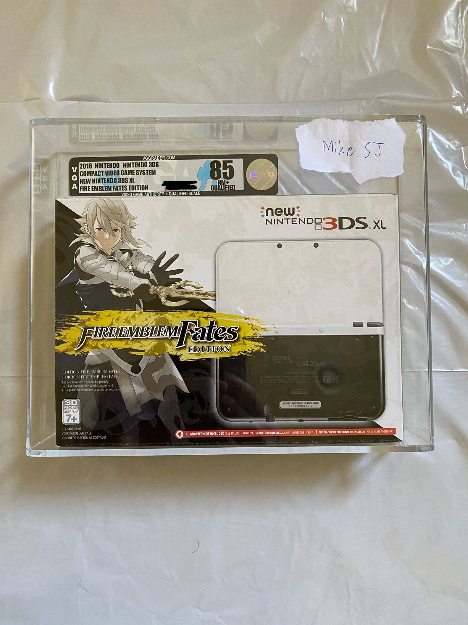 New Nintendo 3DS XL Fire Emblem Fates VGA graded