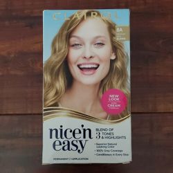 Clairol Nice 'N Eeasy Permanent Hair Color: #8A Medium Ash Blonde