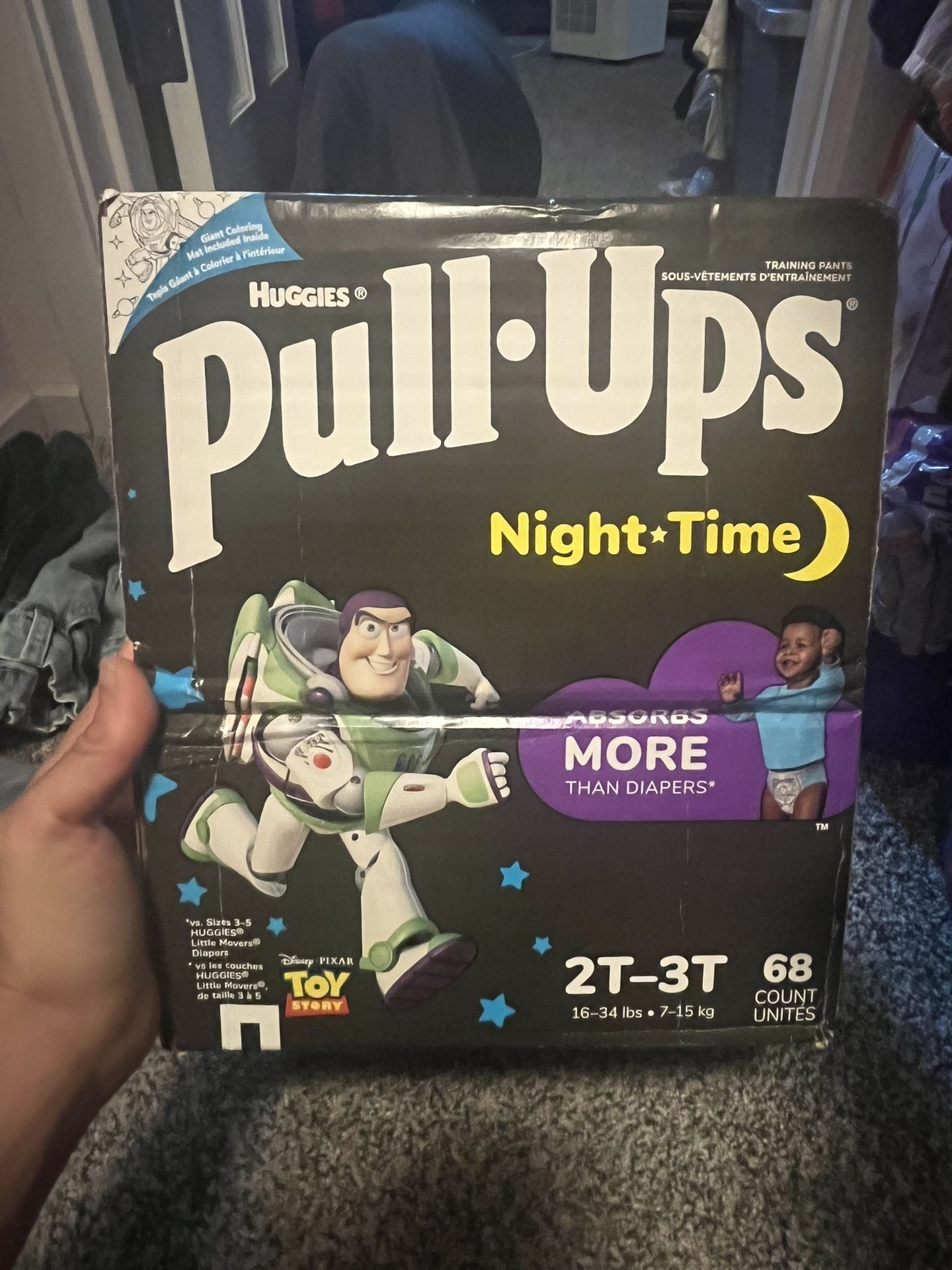 New Never Opened Pull UPS Box 68 Count New