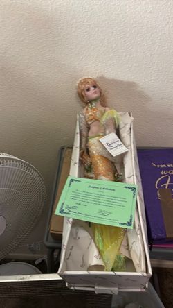 DuckHouse, heirloom vintage doll mermaid