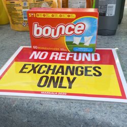 Bounce Dryer Sheets