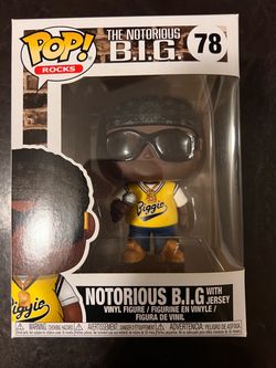 Funko Pop Rocks Notorious B.I.G. with Jersey #78