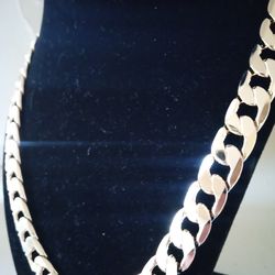 Gold Deep Plated Thick Heavy Necklace Jewelry