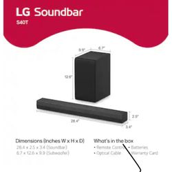 Lg Sound Bar Brand New In Box