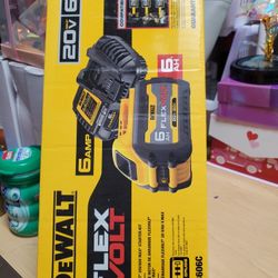 Brand New Dewalt 20v/60v Flexvolt 6.0ah Battery & Charger $155
