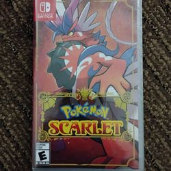 Pokemon Scarlet Nintendo Switch 