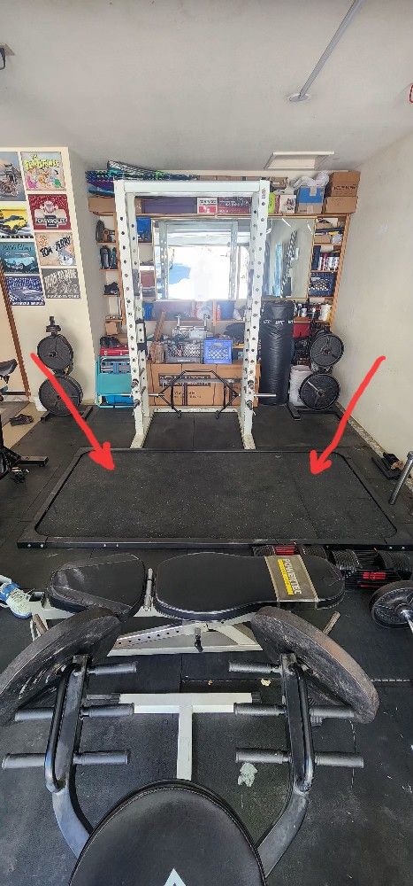 Deadlift Power Platform Weights Dumbbells Squat