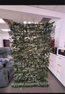 New 40 in. x95 in. Green Faux Ivy Leaf Decorative Artificial Privacy Fence