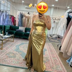 Gold  Goddess Dress